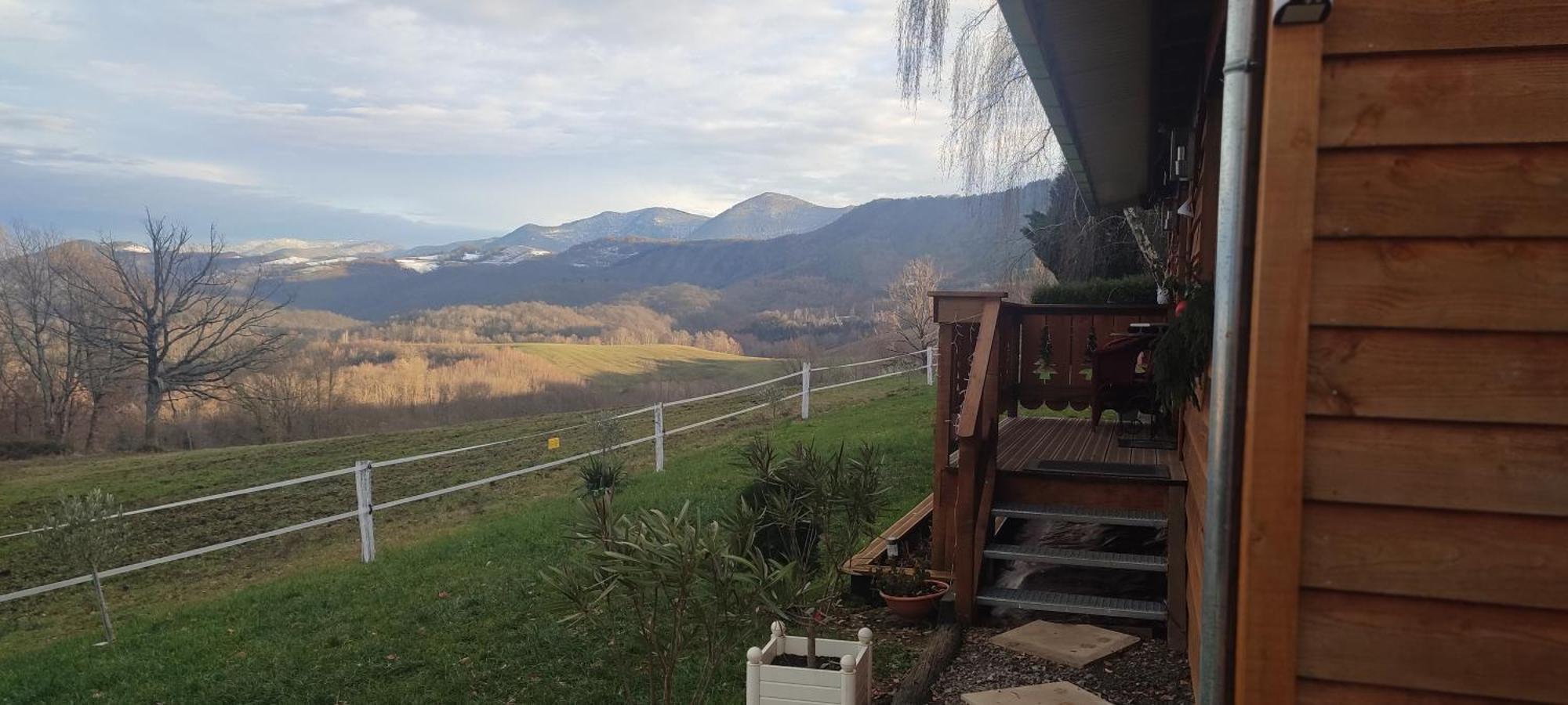 Domaine Le Lanis "Cabane De Pauline" سانت-غيرونز المظهر الخارجي الصورة
