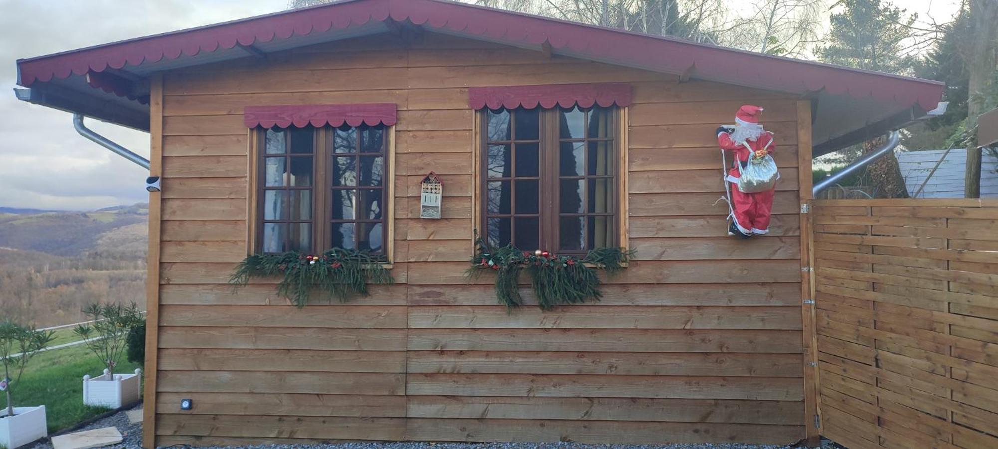 Domaine Le Lanis "Cabane De Pauline" سانت-غيرونز المظهر الخارجي الصورة